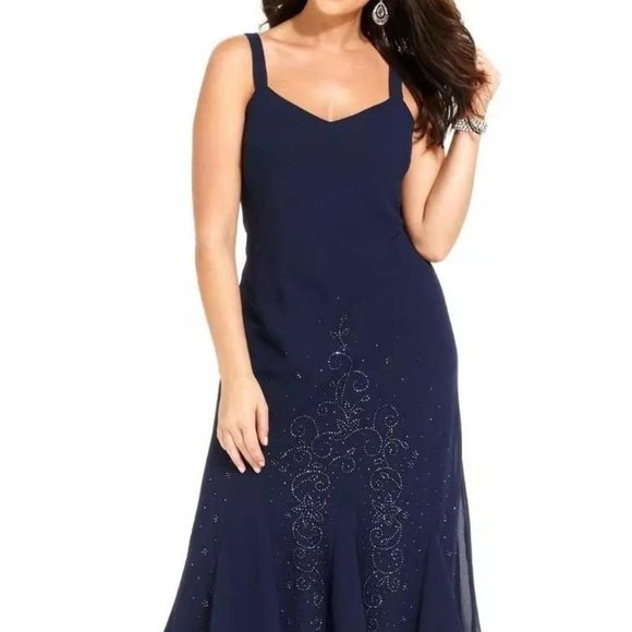 Catherines Dresses & Skirts - New Catherines Sleeves Beaded Dress Plus Size  26W